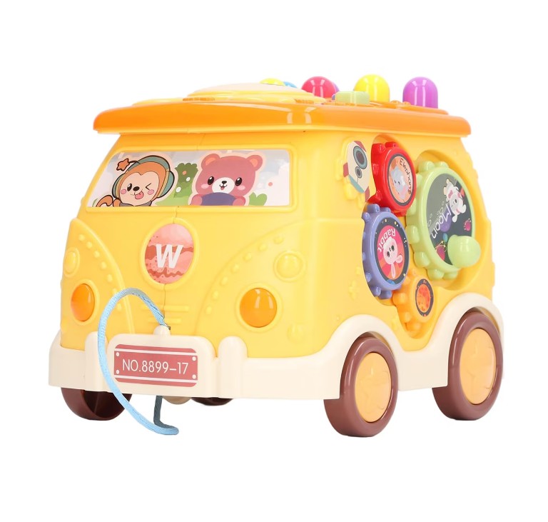 Jucarie interactiva, Autobuz cu 6 activitati - imagine 5