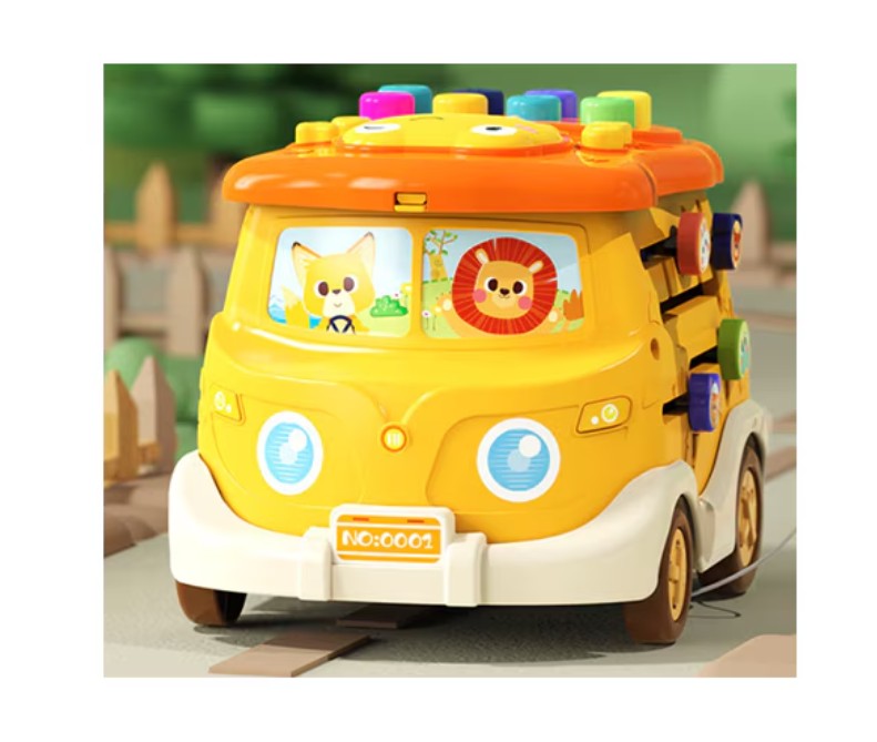 Jucarie interactiva, Autobuz cu 6 activitati - imagine 4