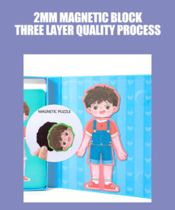 Alternative view of Puzzle magnetic, Anatomia Corpului Omenesc, Baieti, 3 ani