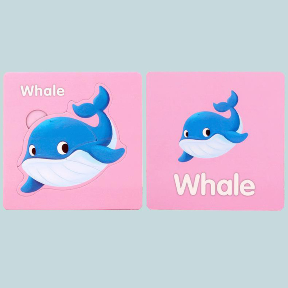 Set cu puzzle din 4-5 piese, 6 Insecte - imagine 5