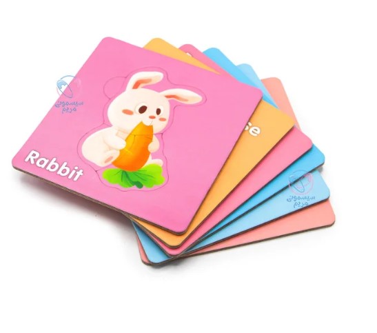 Set cu puzzle din 4-5 piese, 6 Insecte - imagine 4