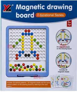 Alternative view of Joc creativ Mozaic Pixel Magnetic cu 50 butoni colorati, 3 ani+