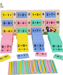 Joc educativ, Domino si aritmetica, 3 ani