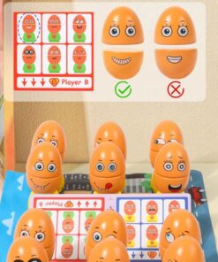 Alternative view of Joc educativ – Ouă cu emoții, potrivire și expresii faciale