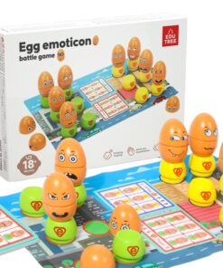 Joc educativ – Ouă cu emoții, potrivire și expresii faciale