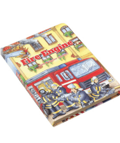 Carte educativa cu 6 puzzle-uri – Pompieri, 72 piese