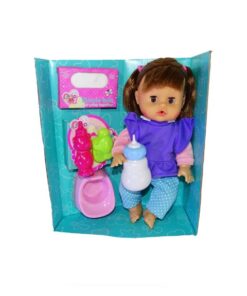 Alternative view of Bebeluș interactiv, care bea și face la oliță cu sunete, 30 cm, 18 luni+