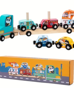 Alternative view of Camion Transportator din lemn cu 6 Vehicule, 3 ani