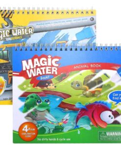 Carte de colorat cu apa, Tematica Animale marine