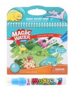 Carte de colorat cu apa, Tematica Dinozauri, 3 ani