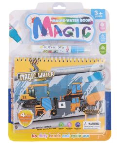 Carte de colorat cu apa, Tematica Utilaje de constructii