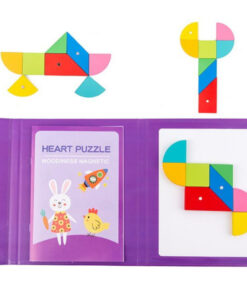 Alternative view of Carte magnetica, tangram cu 96 modele, 3 ani