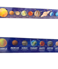 Alternative view of Joc Montessori de tip puzzle incastru - Sistemul Solar, Limba romana