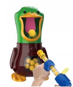 Alternative view of Joc de indemnare aruncare la tinta a mingiilor, Hungry Duck cu 12 bile din spuma, 3ani+