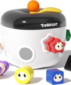 Joc educativ bebelusi, Sortator de forme si culori, 12 luni