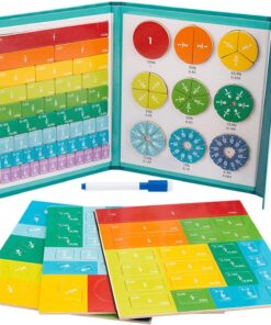 Alternative view of Joc magnetic de  matematica, Fractiile, Partile Intregului, 6 ani+