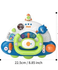Alternative view of Jucarie interactiva 10 in 1, pentru bebelusi, Volan