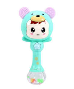 Jucarie interactiva pentru bebelusi, Zornăitoare, 12 luni+,Verde