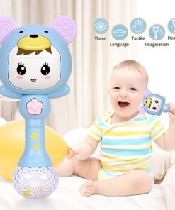 Alternative view of Jucarie interactiva pentru bebelusi,Zornăitoare, 12 luni+, Albastru