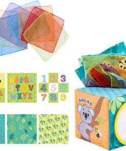 Alternative view of Jucarie senzoriala bebe, Cutia cu batiste, 6 luni+