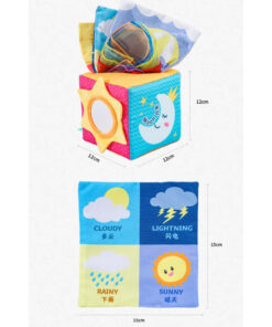 Alternative view of Jucarie senzoriala bebe, Cutia cu batiste, 6 luni+, Vremea