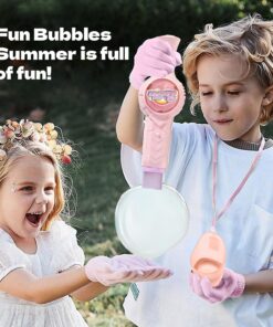 Alternative view of Masina de facut baloane de sapun, Onshine Spray Bubble, Roz, 3 ani+