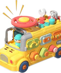 Masinuta interactiva cu activitati educative, 3 ani