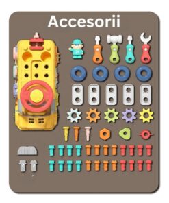 Alternative view of Masinuta interactiva cu activitati educative, 3 ani