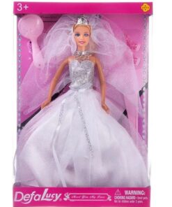 Păpușă Defa Lucy Mireasa, 30 cm, 3 ani+