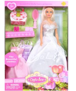 Păpușă Defa Lucy Princess cu accesorii, 30 cm, 3 ani+