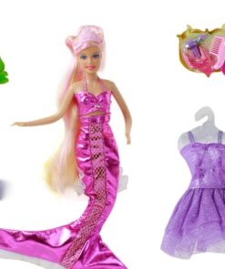 Alternative view of Păpușă Defa Lucy Sirena cu 6 accesorii, 30 cm, 3 ani+