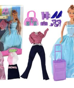 Păpușă Defa Lucy cu 9 accesorii, 30 cm, 3 ani+