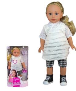 Păpușă interactivă Sophie cu corp moale, 45 cm, 3 ani