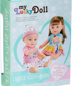 Alternative view of Păpușă interactivă cu 6 sunete, care face pipi, 35 cm, 3 ani