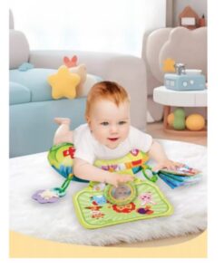 Alternative view of Perna burtica cu activitati pentru bebelusi, 0 luni+, Verde