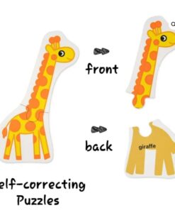 Alternative view of Puzzle duo animale salbatice, 13 modele, 2 piese