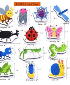Alternative view of Puzzle duo insecte, 13 modele, 2 piese