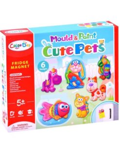 Alternative view of Set creativ de pictura si modelaj, Animale,magneti, 5 ani+