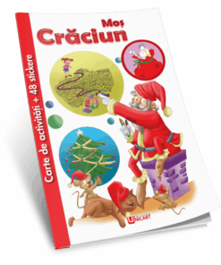 Carte copii, Activitati si Stickere - Mos Craciun, 100 pagini