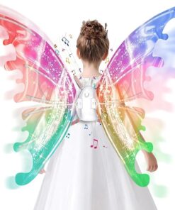 Aripi de zana electrice, cu lumini, Fairy Wings, 3 ani+