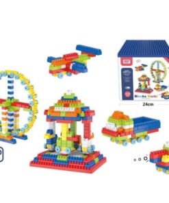 Alternative view of Cuburi de construit tip lego 320 Piese, mici, 3 ani+, Beinzi
