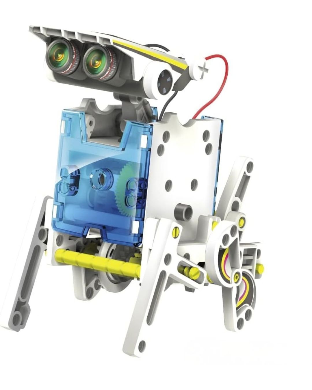 Set construcție STEM 14 in 1 cu alimentare solara - roboti educativi, 8 ani+ - imagine 3