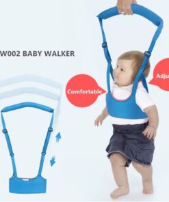 Ham premergator bebe, bumbac, adjustabil, 8-18 luni, Albastru