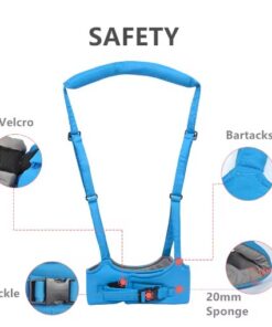 Alternative view of Ham premergator bebe, bumbac, adjustabil, 8-18 luni, Albastru