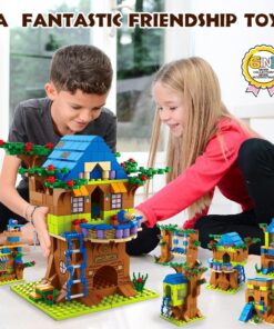 Alternative view of Joc de constructie cu 1000 piese, tip LEGO, 6 IN 1, 6 ani+