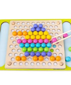 Alternative view of Joc de indemanare si asociere culori cu bile colorate si pesti magnetici, 3 ani