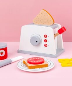 Alternative view of Joc de rol, Toaster din lemn cu accesorii, 3 ani