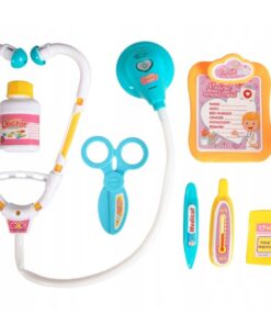 Jucarie educativa - Set Doctor cu 8 piese, efecte sonore si luminoase,  3 ani