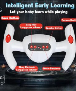 Alternative view of Kart electric de drift, pliabil, cu baterie de 12V, 2 MOTOARE, Bluetooth integrat, si telecomanda, 3 Ani+, Negru