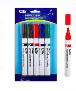 Marker pentru whiteboard 5 culori, set